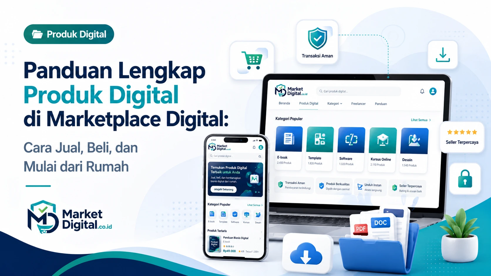 Panduan Lengkap Produk Digital di Marketplace Digital: Cara Jual, Beli, dan Mulai dari Rumah