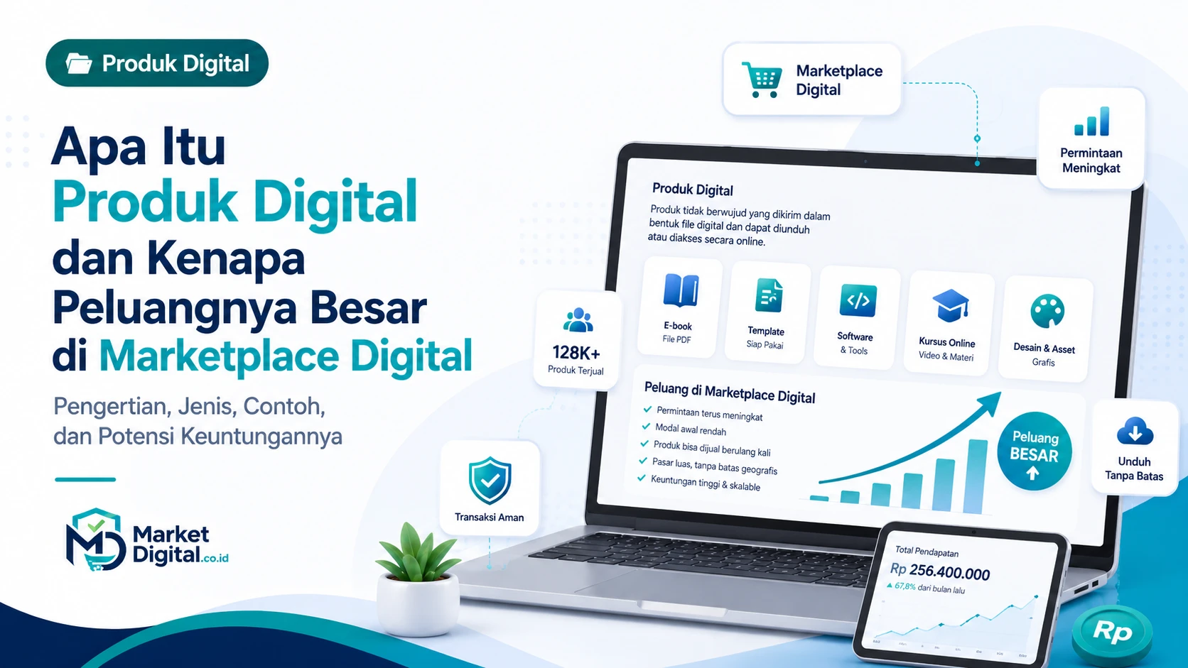 Apa Itu Produk Digital dan Kenapa Peluangnya Besar di Marketplace Digital